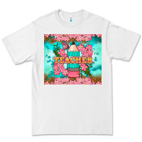 White teacher floral pencil tumbler Premium Tee - BundleAndBundleShop