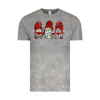 Cloud Rock gnome with christmas lights Vintage Tee - JahusDesignShop