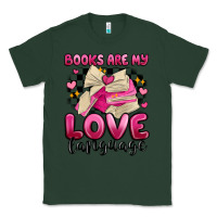 Sports Green books are my love language Classic Tee - MaliasSmallBusiness