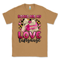 Toasted Coconut books are my love language Classic Tee - MaliasSmallBusiness