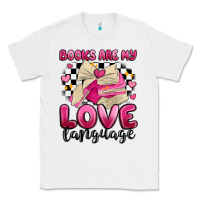 White books are my love language Classic Tee - MaliasSmallBusiness