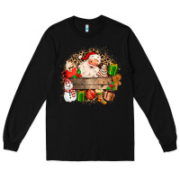Black Santa Long Sleeve Tee - MaliasSmallBusiness
