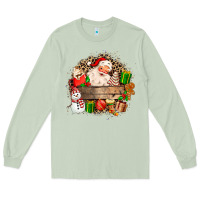 Matcha Santa Long Sleeve Tee - MaliasSmallBusiness