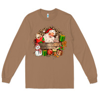 Toasted Coconut Santa Long Sleeve Tee - MaliasSmallBusiness