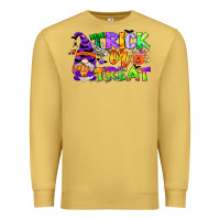 Antique Gold trick or treat gnome Premium Sweatshirt - CowGirlArtShop