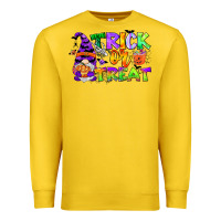 Lemon trick or treat gnome Premium Sweatshirt - CowGirlArtShop