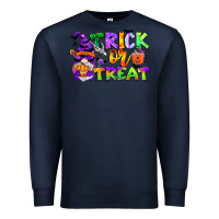 Navy trick or treat gnome Premium Sweatshirt - CowGirlArtShop
