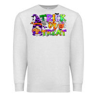 Oatmeal Heather trick or treat gnome Premium Sweatshirt - CowGirlArtShop