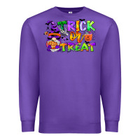 Purple trick or treat gnome Premium Sweatshirt - CowGirlArtShop