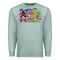 Seafoam trick or treat gnome Premium Sweatshirt - CowGirlArtShop