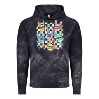 Cloud Black easter bunny candy Vintage Hoodie - MaliasSmallBusiness