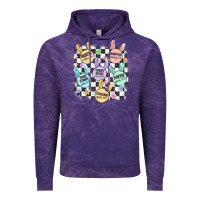 Cloud Purple easter bunny candy Vintage Hoodie - MaliasSmallBusiness