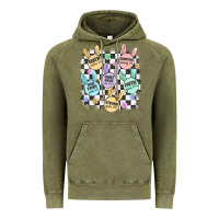 Vintage Olive easter bunny candy Vintage Hoodie - MaliasSmallBusiness