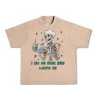 Burro i like my books spicy and coffee icy Urban Heavy Tee - MaliasSmallBusiness