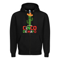 Black Cinco De Mayo Gift Idea Zipper Hoodie - Bettercallsaul