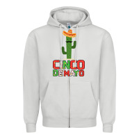 Dove Grey Cinco De Mayo Gift Idea Zipper Hoodie - Bettercallsaul
