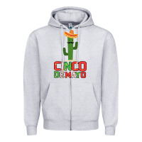 Heather Grey Cinco De Mayo Gift Idea Zipper Hoodie - Bettercallsaul