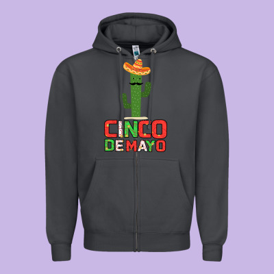 Cinco De Mayo Gift Idea Zipper Hoodie Designed By Bettercallsaul