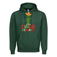 Sports Green Cinco De Mayo Gift Idea Zipper Hoodie - Bettercallsaul