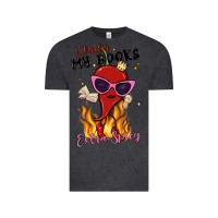 Vintage Black i prefer my books extra spicy Vintage Tee - MaliasSmallBusiness