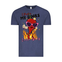 Vintage Denim i prefer my books extra spicy Vintage Tee - MaliasSmallBusiness