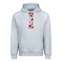 Heather Grey baseball pen wraps Urban Hoodie - BundleAndBundleShop