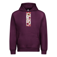 Mauve Wine baseball pen wraps Urban Hoodie - BundleAndBundleShop