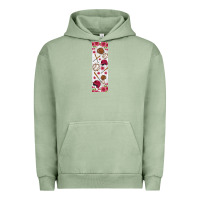 Pigment Oil Green baseball pen wraps Urban Hoodie - BundleAndBundleShop