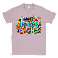 Lilac One thankful Teacher Classic Tee - NancyCooperArtShop