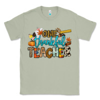 Matcha One thankful Teacher Classic Tee - NancyCooperArtShop