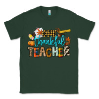 Sports Green One thankful Teacher Classic Tee - NancyCooperArtShop