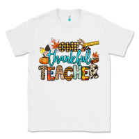 White One thankful Teacher Classic Tee - NancyCooperArtShop