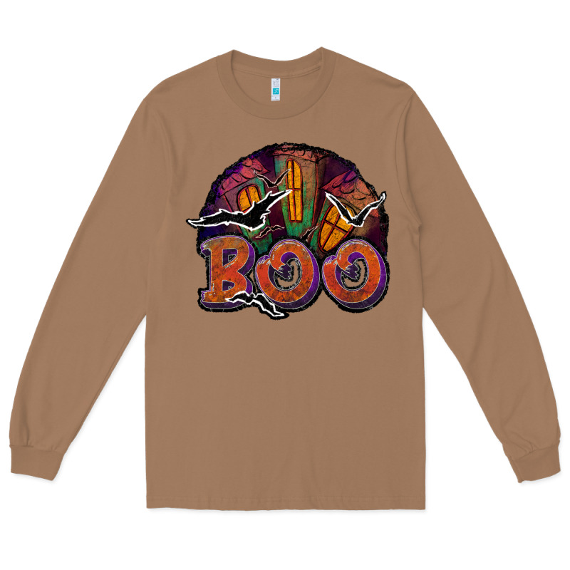 Boo Long Sleeve Tee by JahusDesignShop | Teevron