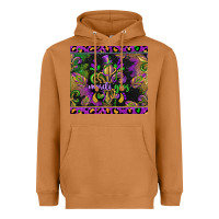 Meerkat mardi gras fleur de lis Heavyweight Hoodie - CowGirlArtShop