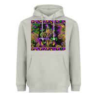 Moon Dust mardi gras fleur de lis Heavyweight Hoodie - CowGirlArtShop
