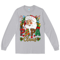 Moon Dust Papa Claus Christmas Long Sleeve Tee - NancyCooperArtShop