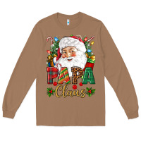 Toasted Coconut Papa Claus Christmas Long Sleeve Tee - NancyCooperArtShop