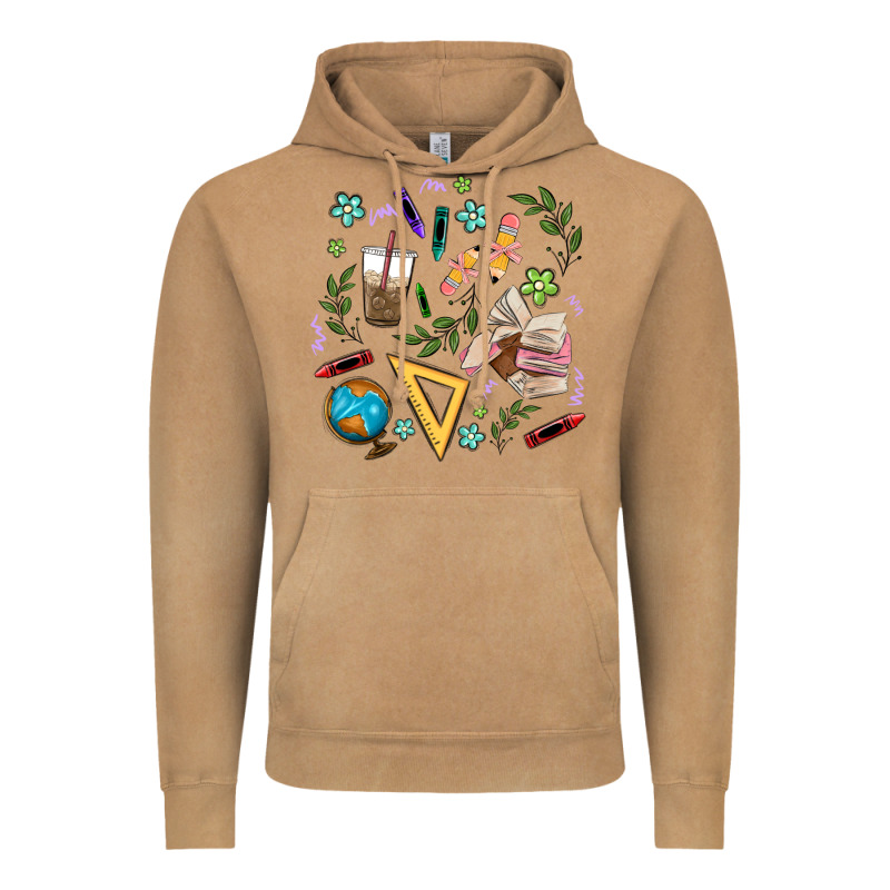 Teacher Tools Vintage Hoodie by MaliasSmallBusiness | Teevron