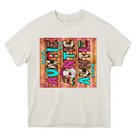Cream auntie heifer Heavy Core Tee - JahusDesignShop