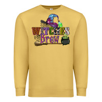 Antique Gold witches brew Premium Sweatshirt - CowGirlArtShop
