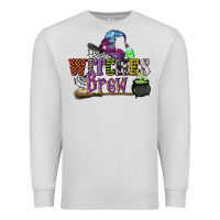 Dove Grey witches brew Premium Sweatshirt - CowGirlArtShop