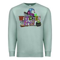 Seafoam witches brew Premium Sweatshirt - CowGirlArtShop
