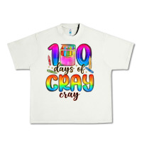 Pistachio 100 days of cray cray Urban Heavy Tee - MaliasSmallBusiness