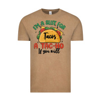 Vintage Coffee i'm a slut for tacos a tac ho if you will Vintage Tee - MaliasSmallBusiness