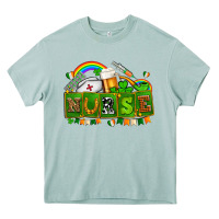 Arona st patricks nurse Heavy Core Tee - AdoDesignShop