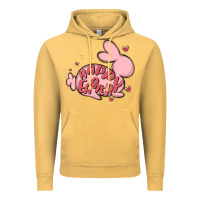 Vintage Mustard happy easter Vintage Hoodie - MaliasSmallBusiness