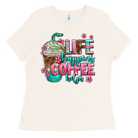 Bone life happens coffee  helps Ladies Tee - AdoDesignShop