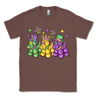 Chestnut mardi gras bead dogs Classic Tee - MaliasSmallBusiness