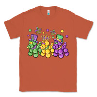 Copper mardi gras bead dogs Classic Tee - MaliasSmallBusiness