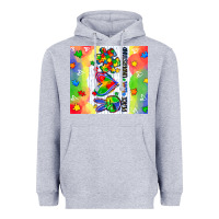 Heather Grey peace love understand Heavyweight Hoodie - CowGirlArtShop